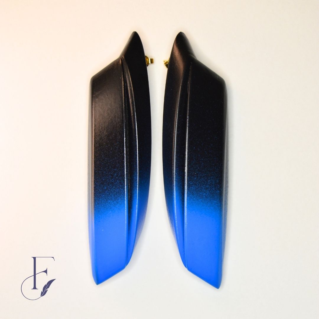 Garra MeridianBlue Earrings