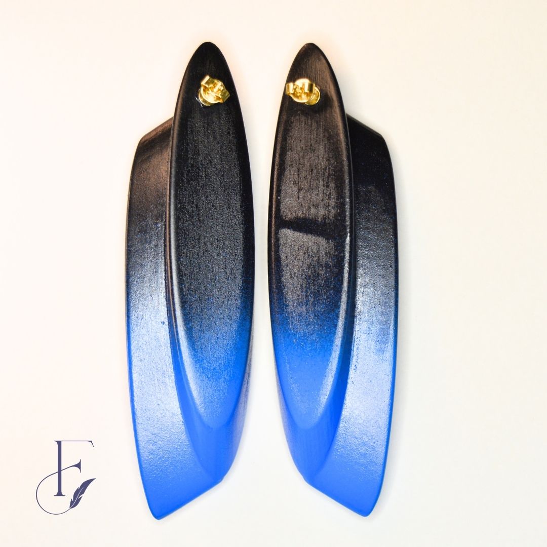Garra MeridianBlue Earrings
