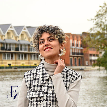 Kingra MilkyWhite Earrings