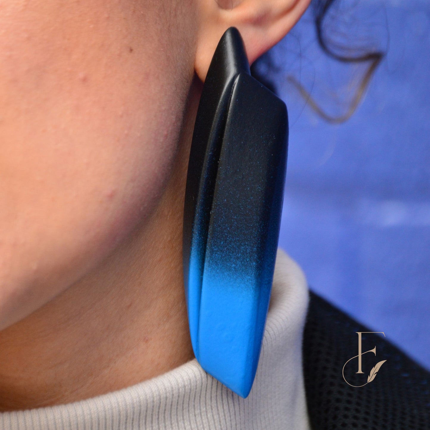 Garra MeridianBlue Earrings