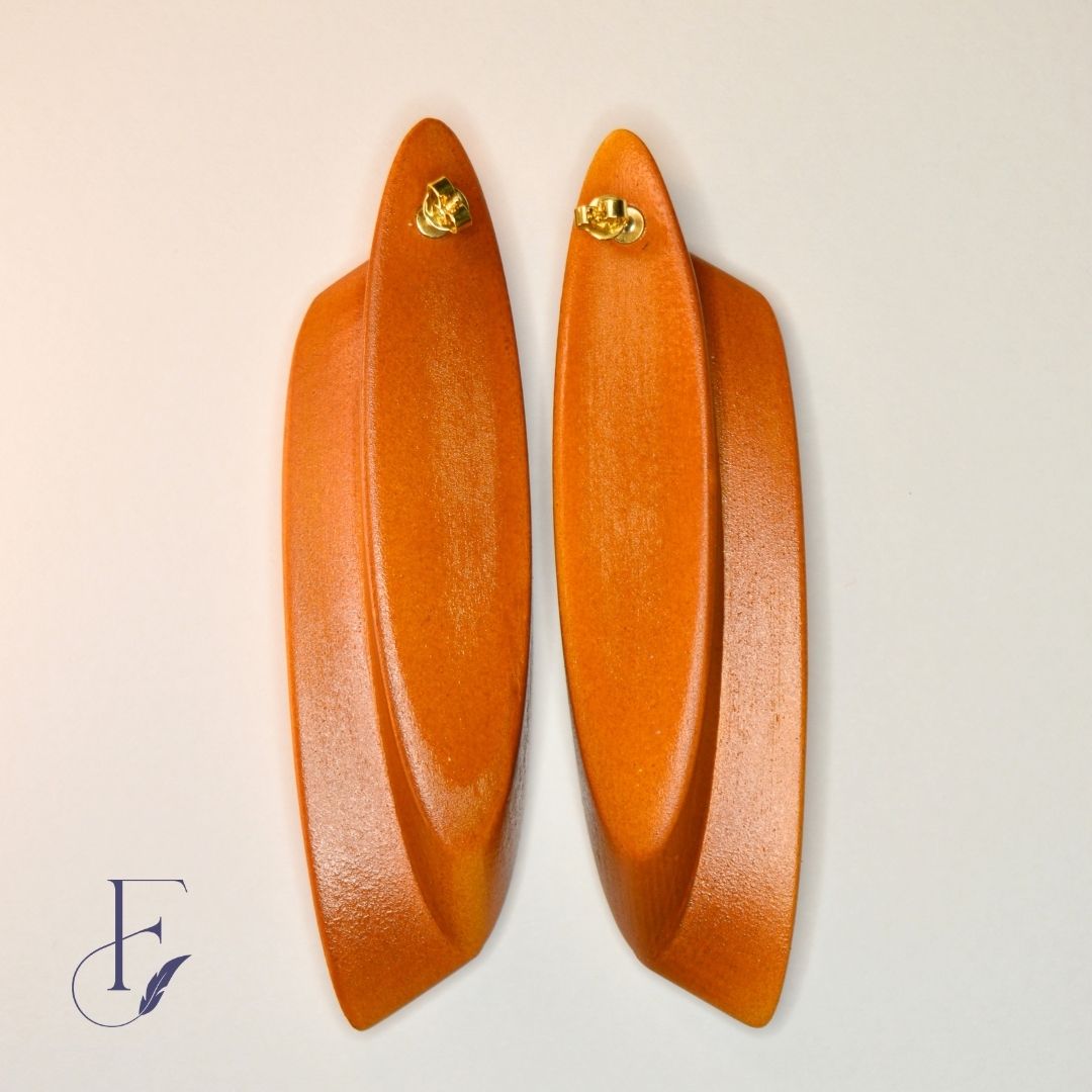 Garra Ochre Earrings
