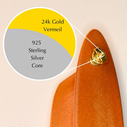 Garra Ochre Earrings