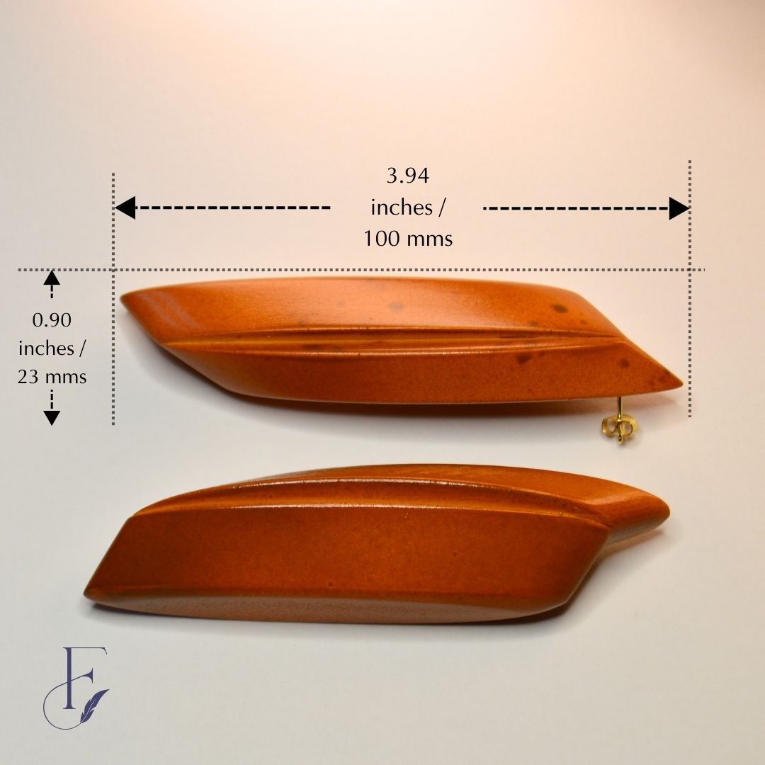 Garra Ochre Earrings