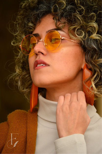 Garra Ochre Earrings