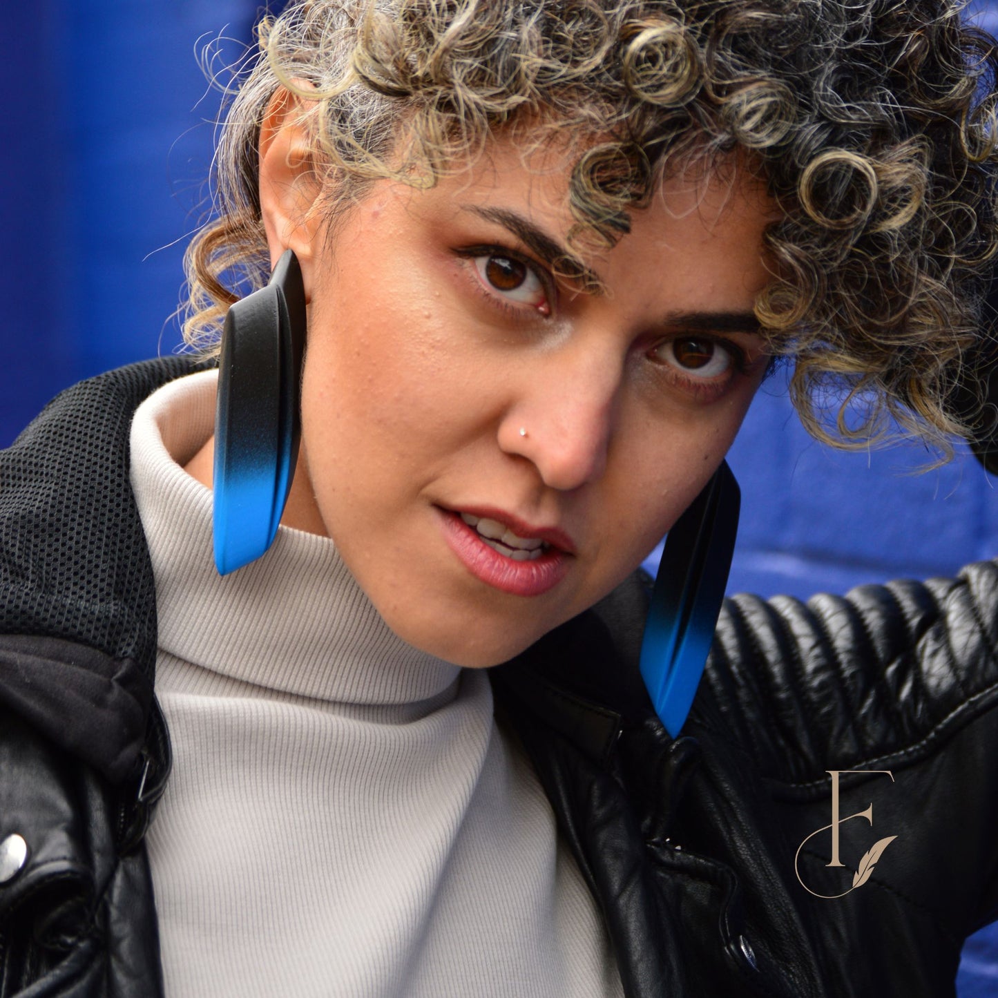 Garra MeridianBlue Earrings