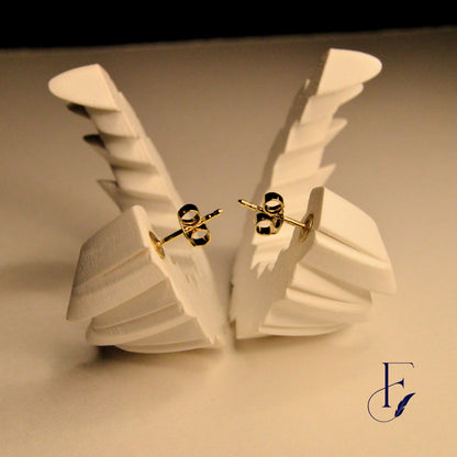 Kingra MilkyWhite Earrings