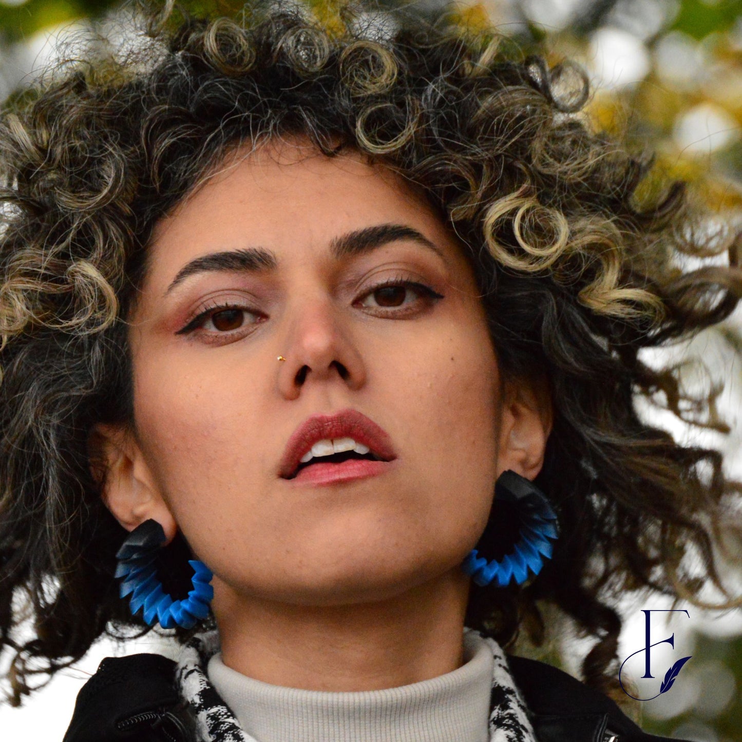 Kingra MeridianBlue Earrings