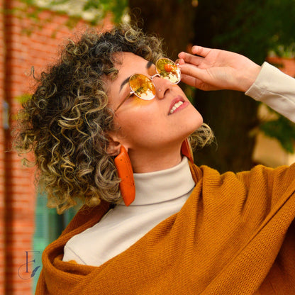 Garra Ochre Earrings