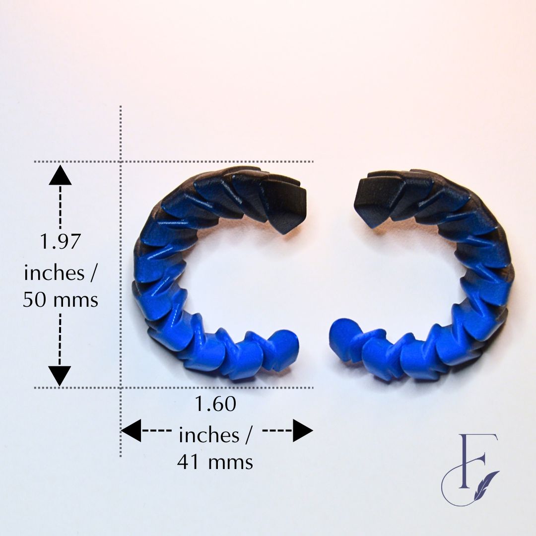 Kingra MeridianBlue Earrings