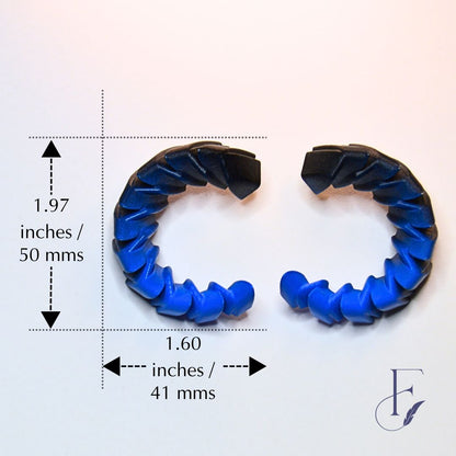 Kingra MeridianBlue Earrings